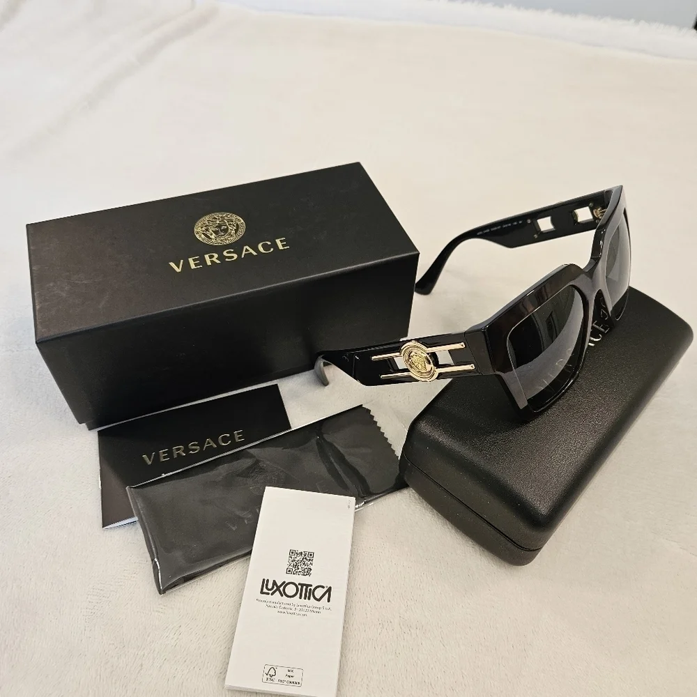 NEW VERSACE MOD 4458 5429/87 BROWN WOMEN SUNGLASSES